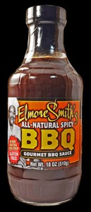 Elmore Smith Spicy BBQ Sauce 18 oz.
