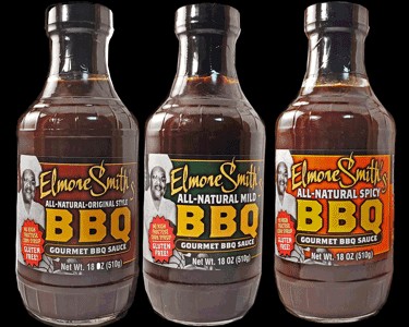 Variety Pack - Elmore Smith BBQ Sauce 18 oz. - Product Image